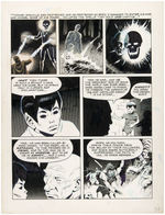 WALLY WOOD "THE WIZARD KING TRILOGY" COMIC BOOK PAGE ORIGINAL ART.