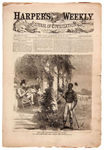 "HARPER'S WEEKLY" 17 COMPLETE ISSUES BETWEEN 7/29/1865 AND INAUGURATION ISSUE 3/8/1913."