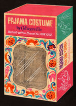 COLLEGEVILLE "PAJAMA COSTUME" ORIGINAL BOX CONCEPT DESIGN ART LOT.