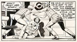 "STAR WARS: PRINCESS LEIA, IMPERIAL SERVANT" SUNDAY PAGE ORIGINAL ART BY RUSS MANNING.