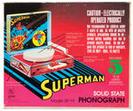 "SUPERMAN SOLID STATE PHONOGRAPH" IN BOX.