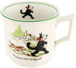 FELIX THE CAT CHINA CUP & BOWL.