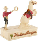 "THE LONE RANGER ACTION BANK" MECHANICAL BANK.