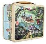 "DISNEYLAND" METAL LUNCHBOX WITH THERMOS.