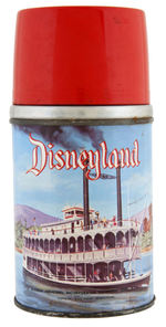 "DISNEYLAND" METAL LUNCHBOX WITH THERMOS.