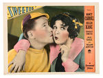 "NANCY CARROLL/HELEN KANE SWEETIE" ORIGINAL 1929 RELEASE LOBBY CARD PAIR.