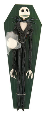 "THE NIGHTMARE BEFORE CHRISTMAS" COFFIN-BOXED JUN FIGURE LOT.