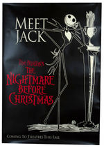 "TIM BURTON'S THE NIGHTMARE BEFORE CHRISTMAS" CHARACTER "MEET" POSTERS.