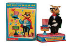 "MR. FOX THE MAGICIAN" BOXED BATTERY OPERATED TOY.
