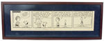 PEANUTS DAILY 6-21-1962 ORIGINAL ART SIGNED BY CHARLES M. SCHULZ