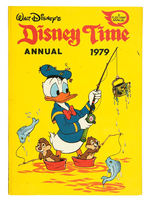 "DISNEY TIME ANNUAL 1979" WITH ORIGINAL ART.