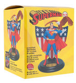 "SUPERMAN" STATUE BASED ON THE CLASSIC COVER OF SUPERMAN #14 BY FRED RAY.