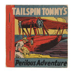 "TAILSPIN TOMMY'S PERILOUS ADVENTURE" TARZAN ICE CREAM PREMIUM BOOK.