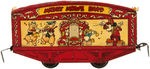 "MICKEY MOUSE CIRCUS TRAIN" ENGLISH SET BY WELLS O' LONDON.