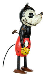 WALKING MICKEY MOUSE EXTREMELY RARE WIND-UP BY JOHANN DISTLER, GERMANY.