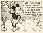 Hake's - “MICKEY MOUSE IN THE FLOOD” X-RATED 8-PAGER.