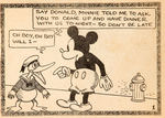 RARE “MICKEY MOUSE & DONALD DUCK" X-RATED 8-PAGER.