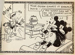 RARE “MICKEY MOUSE & DONALD DUCK" X-RATED 8-PAGER.