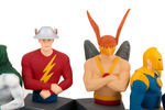 JUSTICE SOCIETY OF AMERICA BOOKENDS,