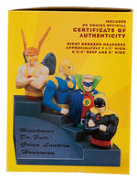 JUSTICE SOCIETY OF AMERICA BOOKENDS,