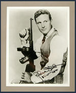 "THE UNTOUCHABLES" ROBERT STACK SIGNED PHOTO.