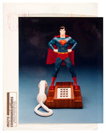 SUPERMAN LARGE FIGURAL PUSH BUTTON TELEPHONE.