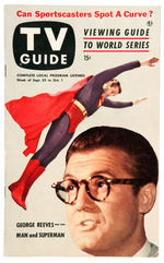 CLASSIC “TV GUIDE” FEATURING SUPERMAN.