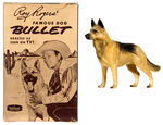 “ROY ROGERS’ FAMOUS DOG BULLET” BOXED HARTLAND FIGURE.