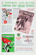 "SPY SMASHER" PRESSBOOK W/PUBLICITY STILLS.
