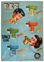 "PEZ SPACE GUN" COMPLETE COUNTERTOP DISPLAY.