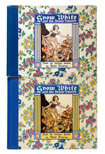"SNOW WHITE AND THE SEVEN DWARFS" GROSSET & DUNLAP BOOK WITH DUST JACKET.