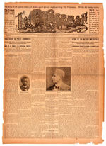 "FREEMAN A NATIONAL ILLUSTRATED COLORED NEWSPAPER" COMPLETE ISSUE WITH THE AMERICAN GIANTS.