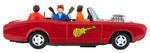 "THE MONKEES MONKEE-MOBILE" BOXED BATTERY OPERATED TOY.