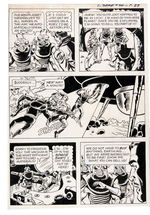 "THE TWILIGHT ZONE" #46 ORIGINAL COMIC BOOK STORY ART.