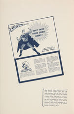 "CHILDREN AND COMIC MAGAZINES" DC COMICS PROMOTIONAL BOOKLET FEATURING SUPERMAN AS EDUCATIONAL AID.