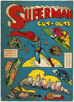 "SUPERMAN CUT-OUTS" RARE BOOK.