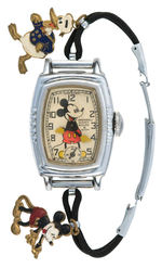 “INGERSOLL MICKEY MOUSE” GIRLS WATCH WITH CHARMS.