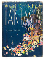 ARTISTS-SIGNED "FANTASIA" HARDCOVER WITH ADDITIONAL SIGNED LETTERS.