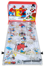 UNCLE SCROOGE FAMILY & FRIENDS BATTERY OPERATED PINBALL MACHINE.