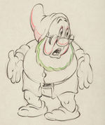 SNOW WHITE AND THE SEVEN DWARFS DOC PRODUCTION DRAWING.