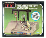 "STAR WARS:  RETURN OF THE JEDI - JABBA THE HUT DUNGEON PLAYSET" WITH FIGURES.