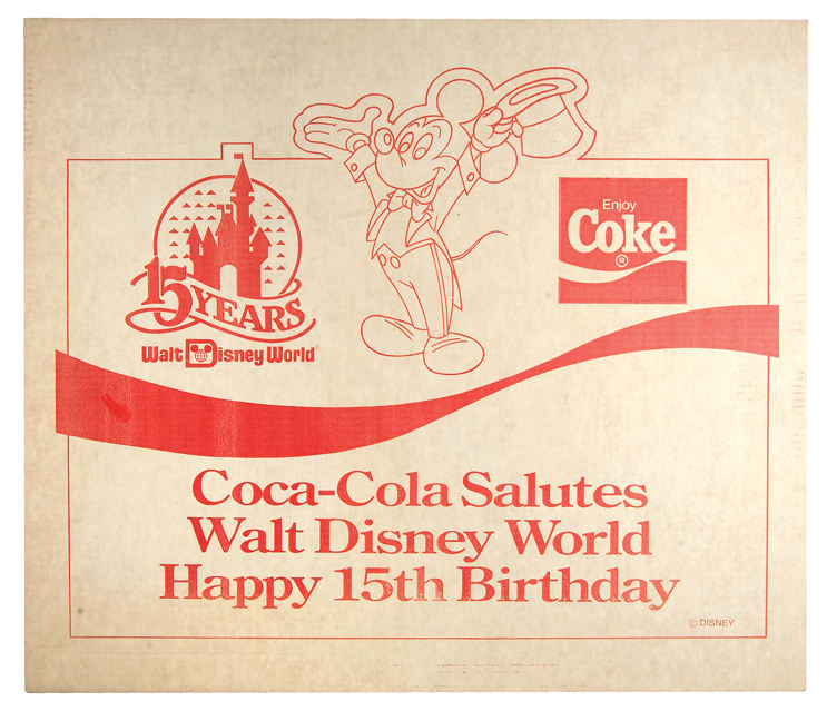 Vintage 1986 Disney Pin ~ Bashful ~ Snow White Dwarfs ~15th WDW Coca Cola~Coke 