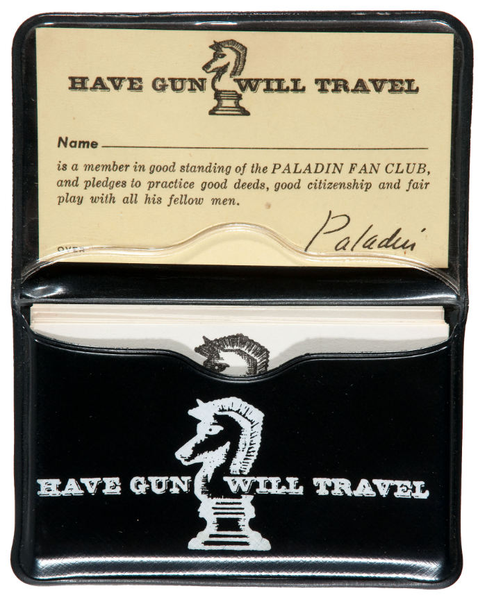 Amazing quality! HAVE GUN WILL TRAVEL/Paladin - 20 Business card size cards