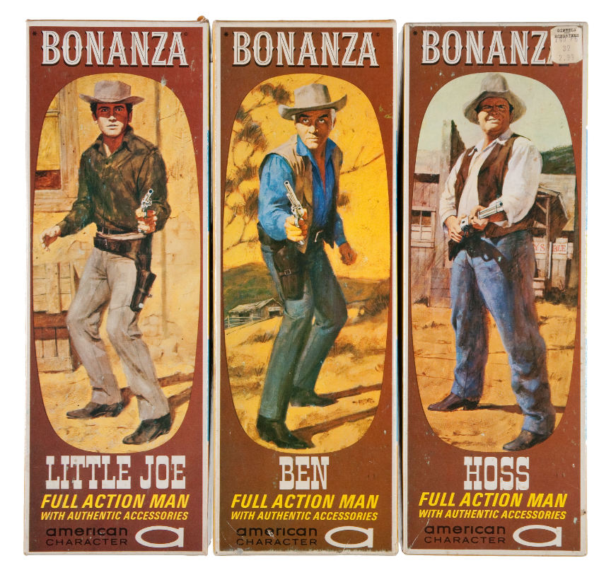 vintage bonanza action figures