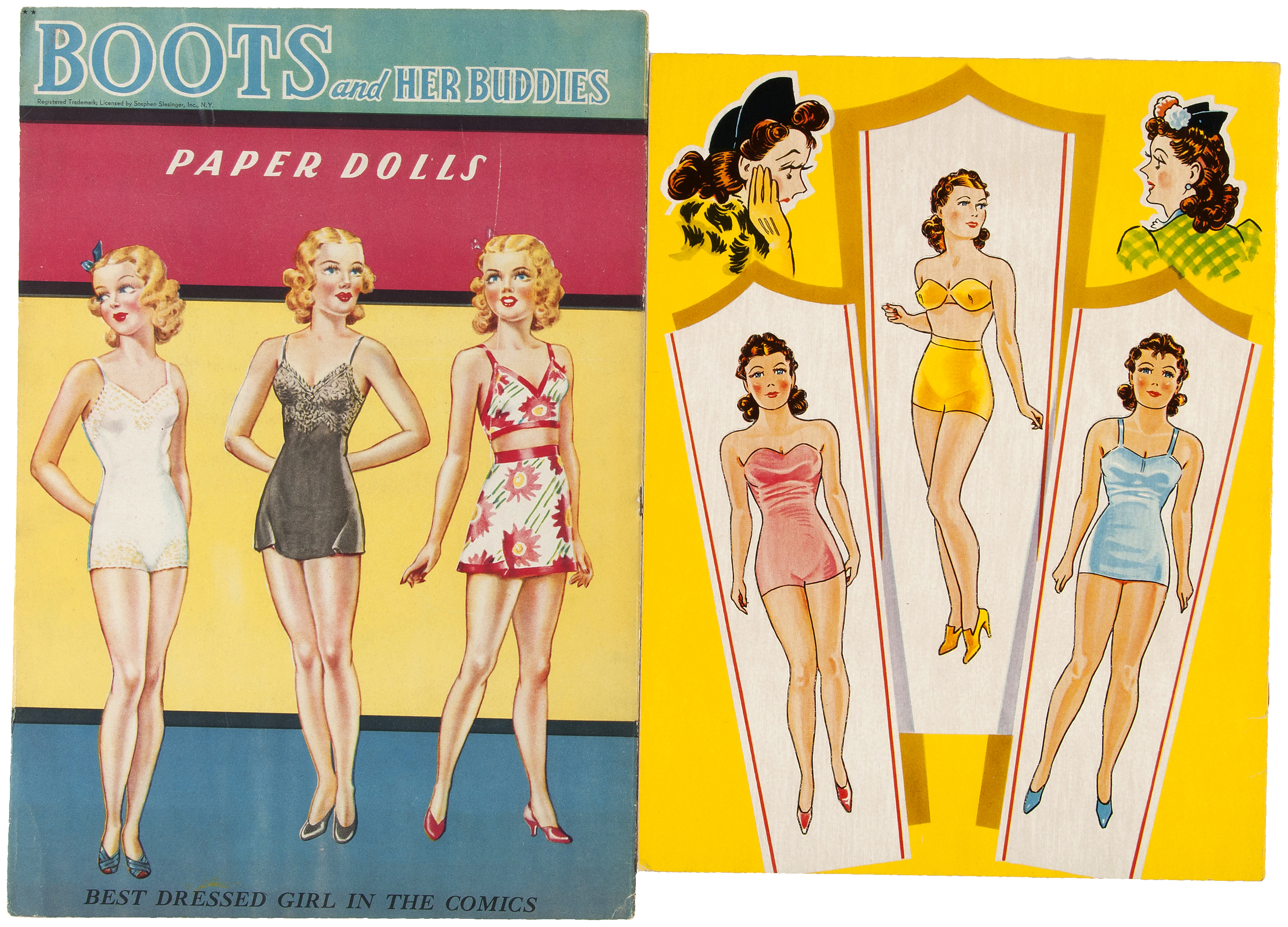 VINTAGE 1950S FRITZI RITZ PAPER DOLL LASER REPRODUCTION~UNCUT LO PRICE NO.1 SELL 