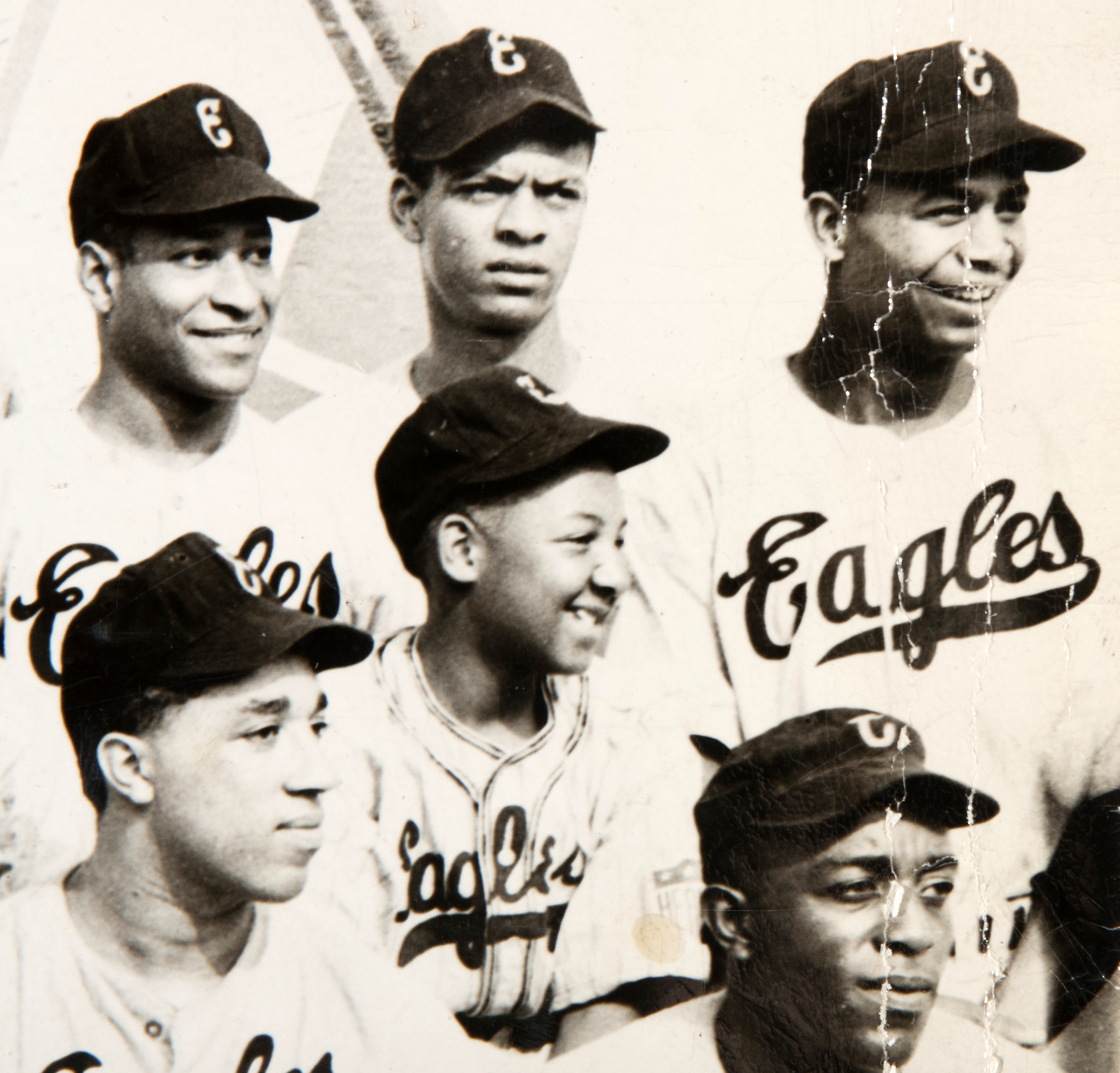 8x10 B&W Photo NEWARK EAGLES 1946 Negro League World SeriesChampions 