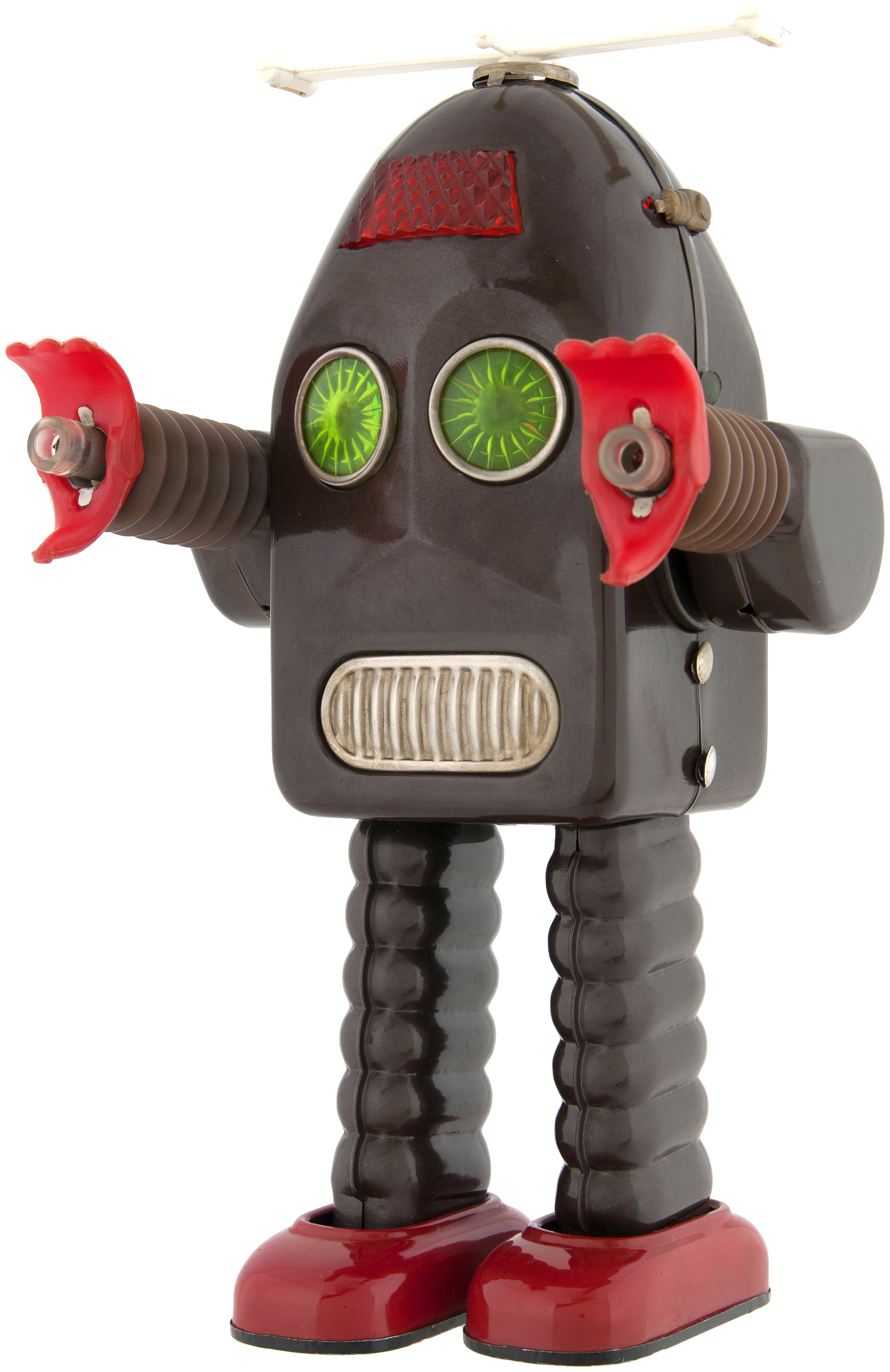 klipning solo omvendt Hake's - "THUNDER ROBOT" BOXED BATTERY-OPERATED TOY.