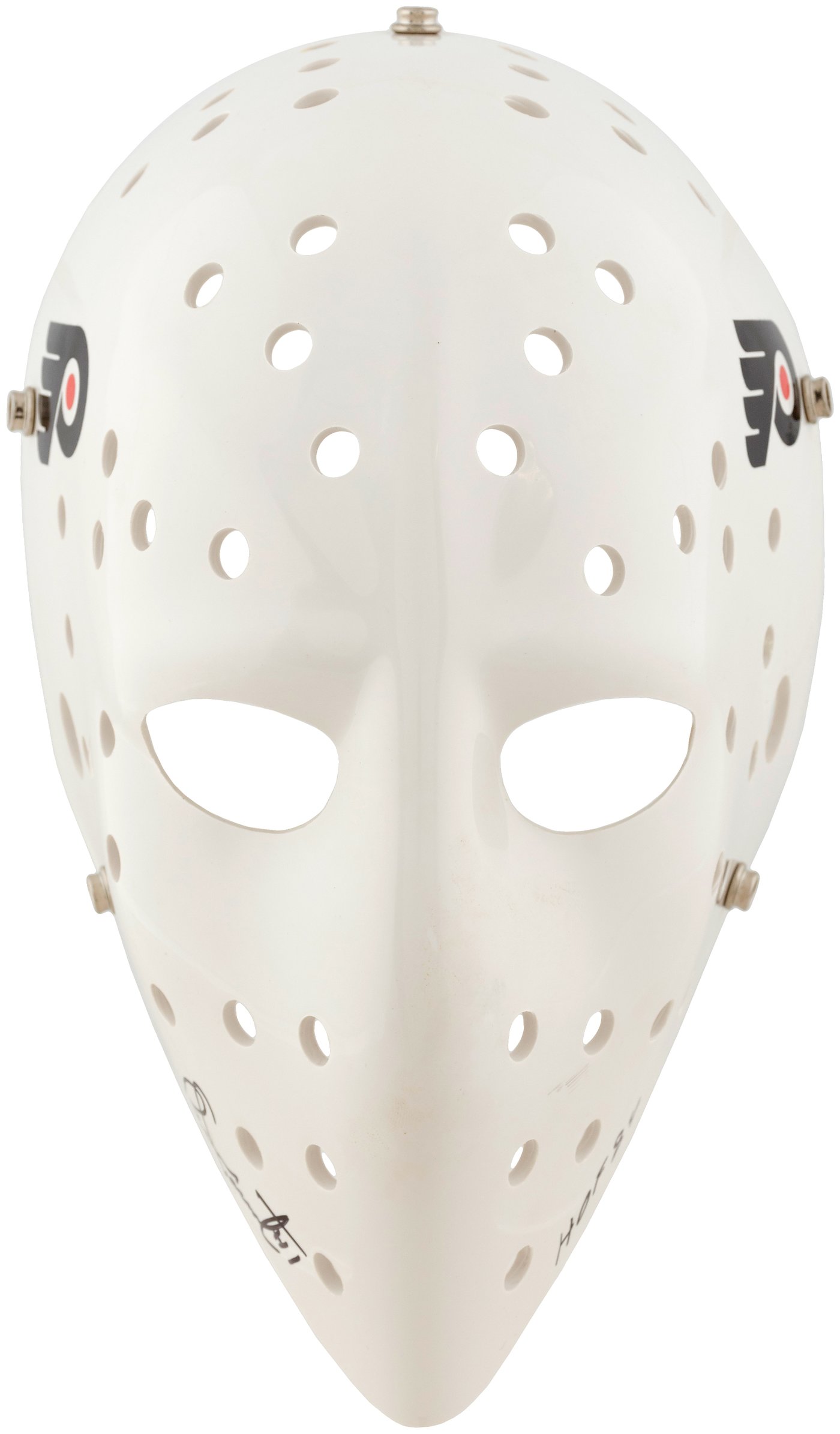 NEW SIGNING: BERNIE PARENT SIGNED GOALIE MASKS! A COMPANY FIRST – ARMORI  STEELE