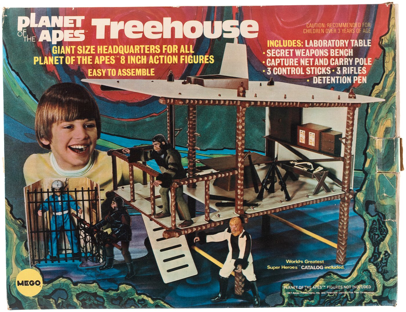 planet of the apes treehouse playset