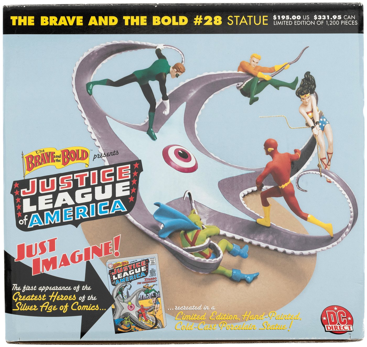 Hake's - JUSTICE LEAGUE OF AMERICA THE BRAVE AND THE BOLD #28 STATUE.